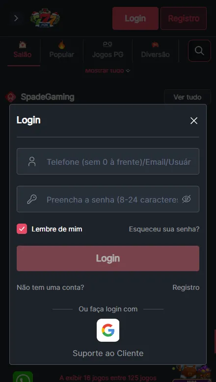 Login na conta 777bet – acesso seguro ao cassino online